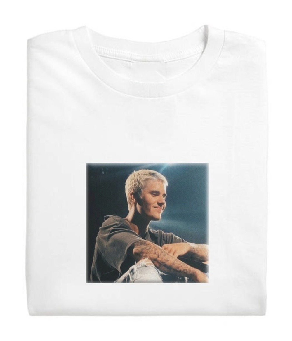 Justin Bieber Icon T-Shirt Justin Bieber Music Lovers Graphics Tee